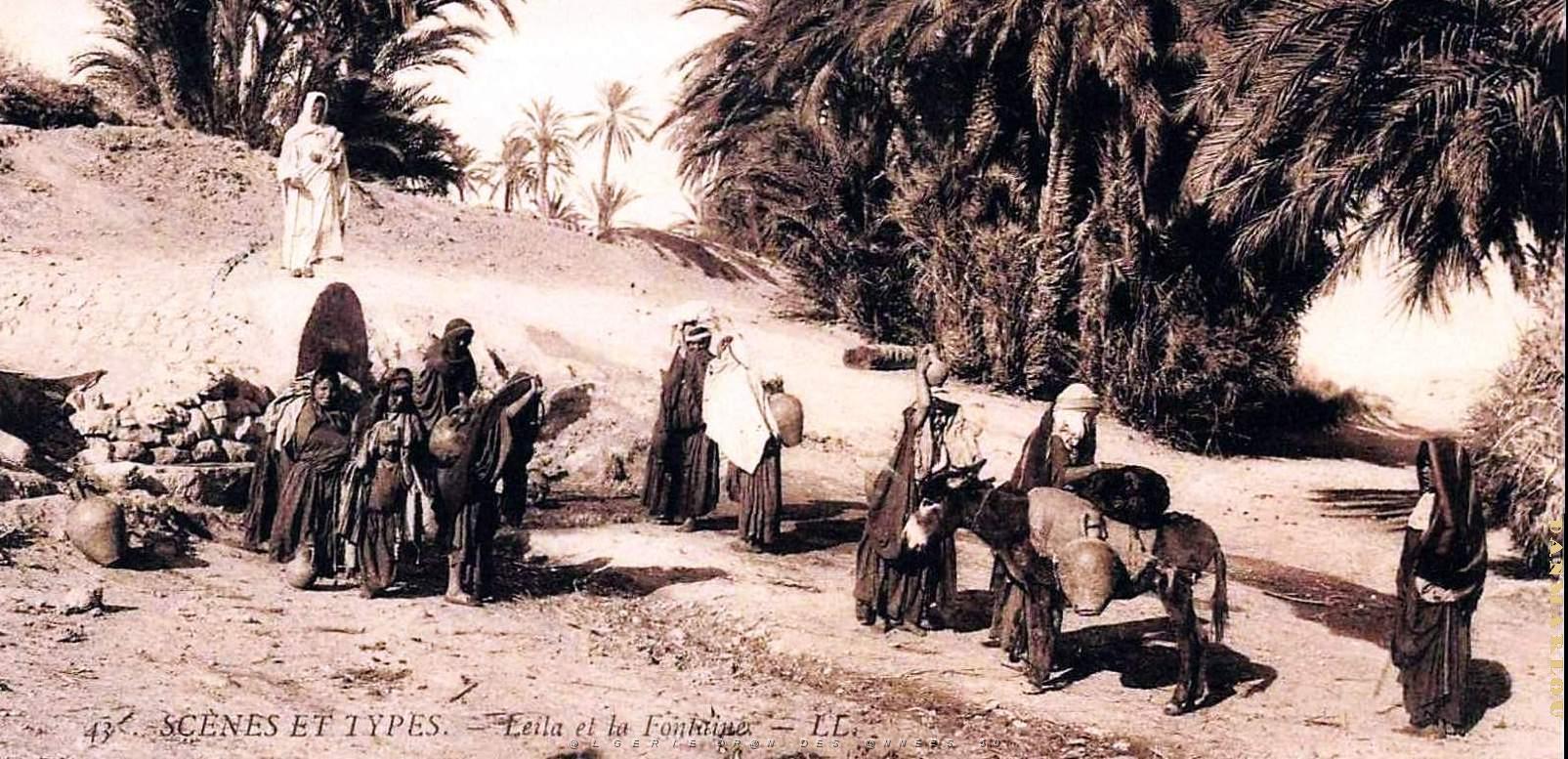 2975- Algerie - Scene de Vie - Leila et la Fontaine2.jpg